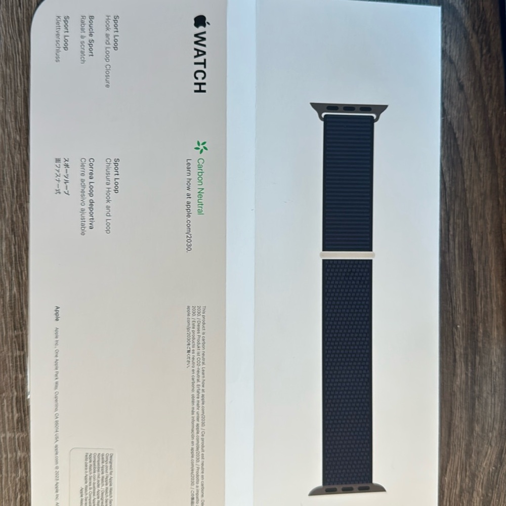 Apple Watch Sport Loop Band 41MM Color Midnight (Navy Blue)